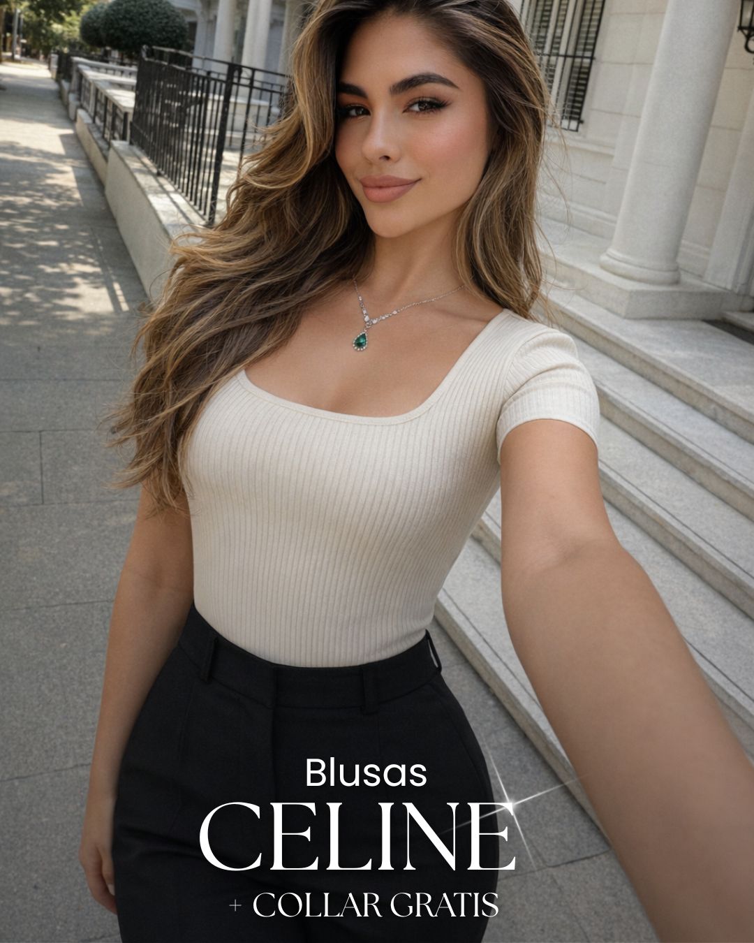 Blusa Celine