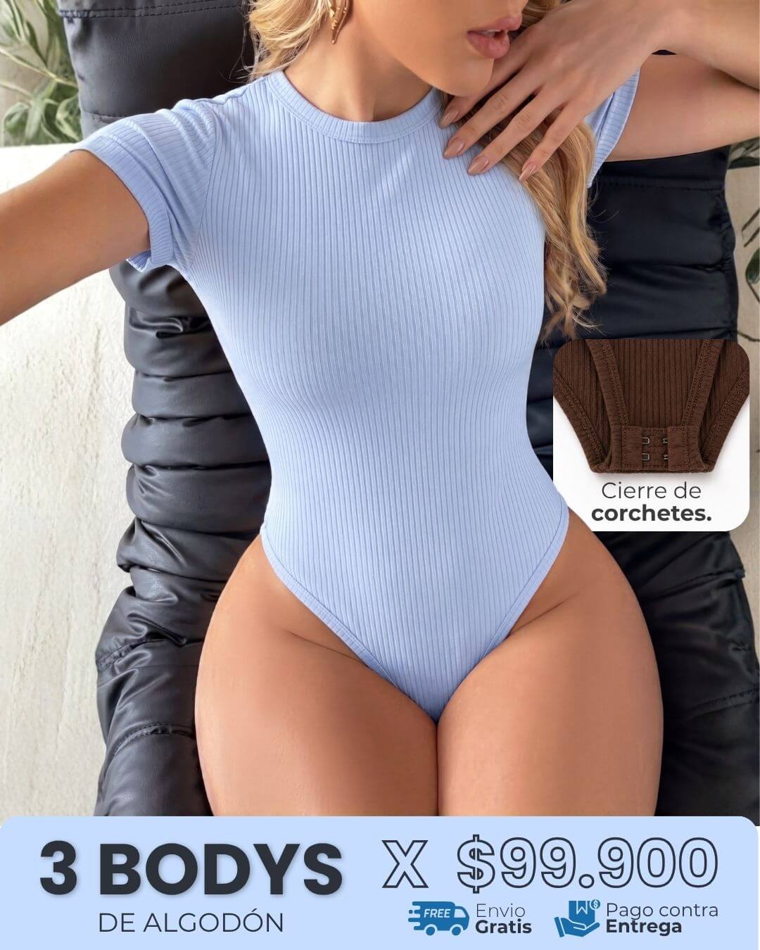 Body con mangas