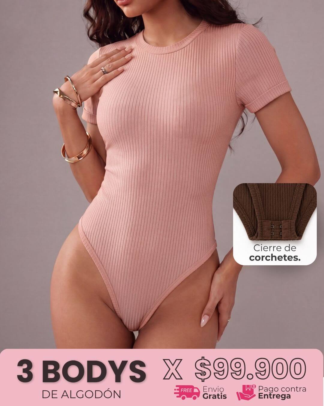 Body con mangas